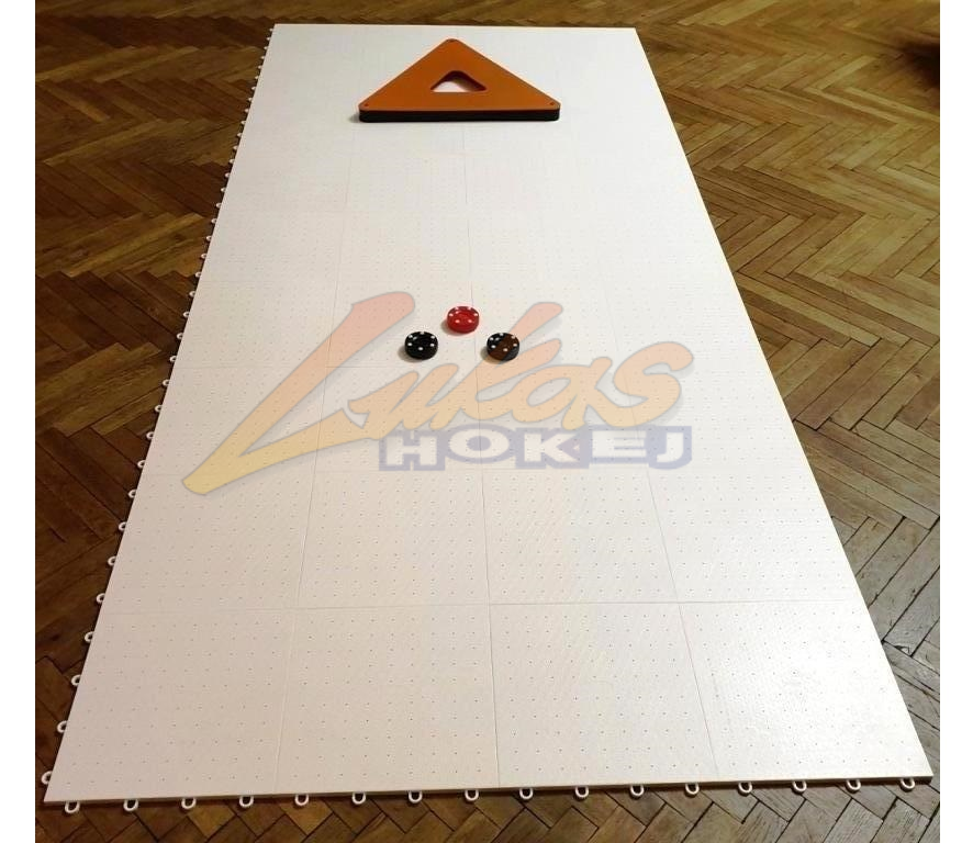 Střelecká deska Hejduk Shooting Pad ICE 4m2 + nahrávač Triangle Passer + inliny puky Stilmat