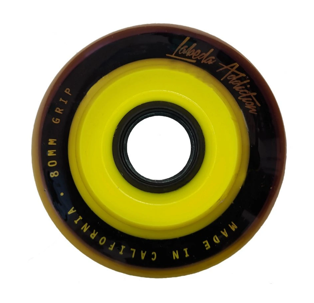 Kolečka Labeda Addiction Grip černo-žluté 1ks